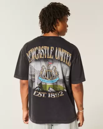 Newcastle United F.C. Grafik-T-Shirt