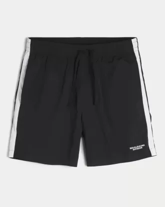 Nylon-Trainingsshorts über dem Knie
