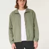 Nylonjacke mit Reißverschluss
