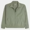 Nylonjacke mit Reißverschluss