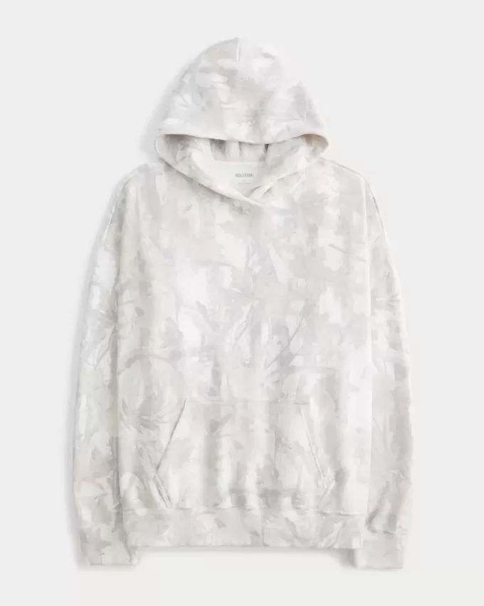 Oversize-Hoodie mit Camouflage-Muster Oversize-Hoodie mit Camouflage-Muster