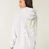 Oversize-Hoodie mit „I Heart LA“-Grafik Oversize-Hoodie mit „I Heart LA“-Grafik
