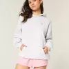 Oversize-Hoodie mit „I Heart LA“-Grafik Oversize-Hoodie mit „I Heart LA“-Grafik