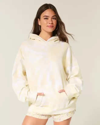 Oversize-Hoodie mit Wascheffekt