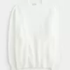 Oversize-Pullover mit Rundhalsausschnitt