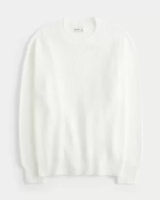 Oversize-Pullover mit Rundhalsausschnitt