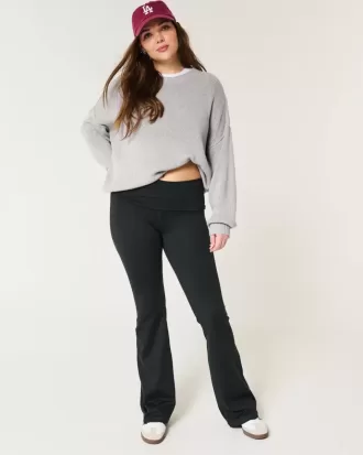 Oversize-Pullover mit Rundhalsausschnitt