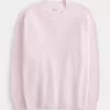 Oversize-Pullover mit Rundhalsausschnitt