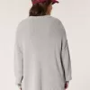 Oversize-Pullover mit Rundhalsausschnitt Oversize-Pullover mit Rundhalsausschnitt