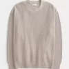Oversize-Pullover mit Rundhalsausschnitt