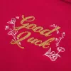 Oversize-Sweatshirt mit schulterfreiem Schnitt und Grafik zum Mondneujahr