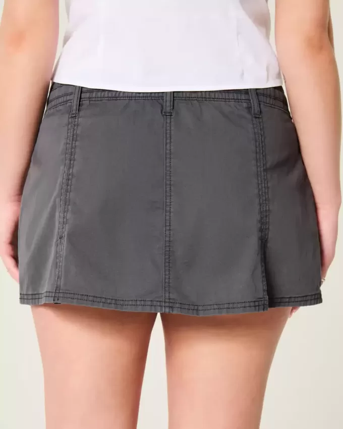 Plissierter Minirock