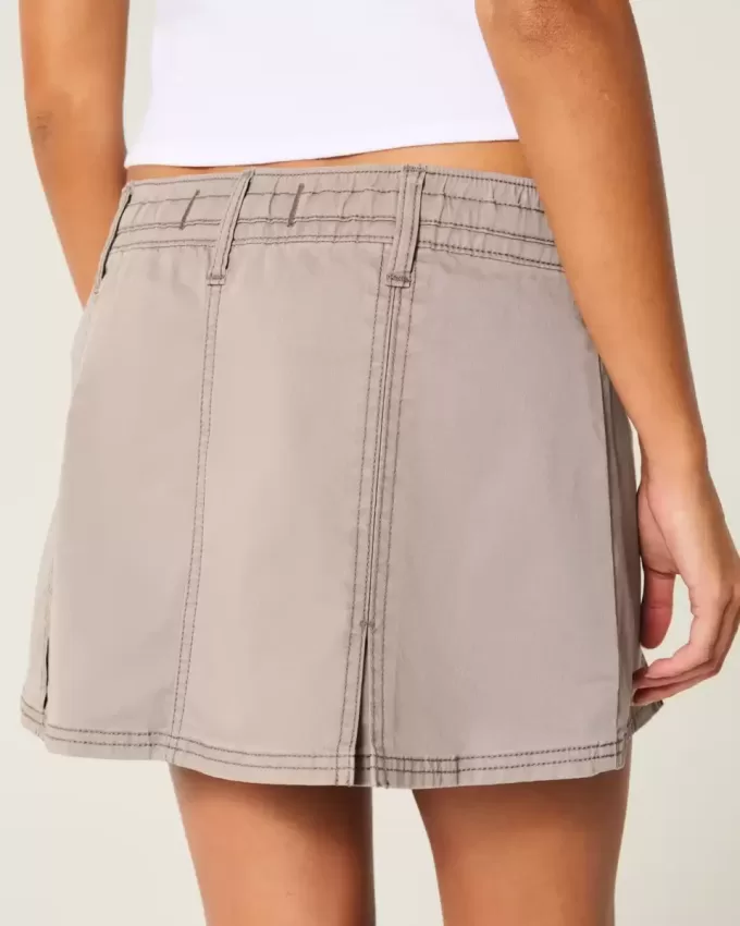 Plissierter Minirock