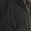 Puffer-Bomberjacke mit Kunstpelzbesatz