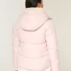 Pufferjacke mit Kunstpelzfutter