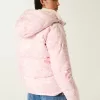 Pufferjacke mit Kunstpelzfutter