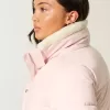 Pufferjacke mit Kunstpelzfutter