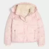 Pufferjacke mit Kunstpelzfutter