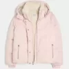 Pufferjacke mit Kunstpelzfutter