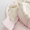 Pufferjacke mit Kunstpelzfutter