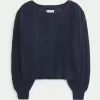Pullover mit Zopfmuster