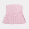 Pullover-Tube-Top im Häkelstil