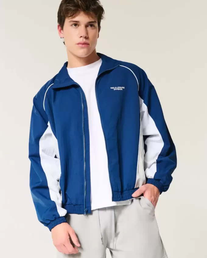 Rec & Leisure Division Windjacke mit Grafik Rec & Leisure Division Windjacke mit Grafik