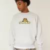 Rundhals-Sweatshirt mit Garfield-Grafik Rundhals-Sweatshirt mit Garfield-Grafik