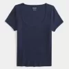 Rundhals-T-Shirt