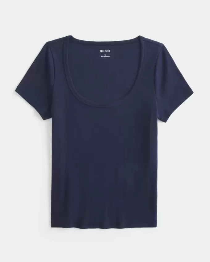 Rundhals-T-Shirt