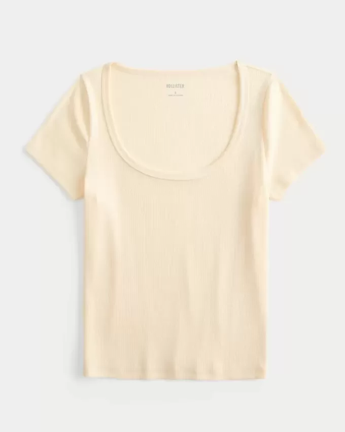 Rundhals-T-Shirt