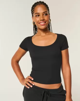 Rundhals-T-Shirt
