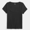 Rundhals-T-Shirt