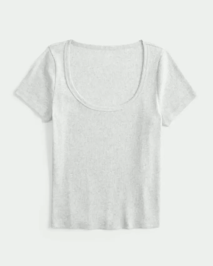 Rundhals-T-Shirt