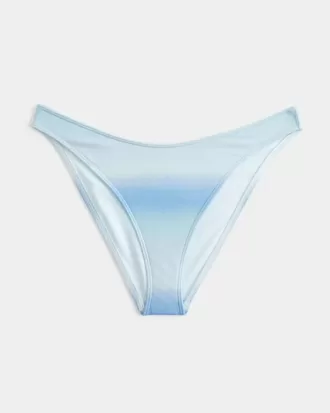 Schimmerndes Cheeky-Bikinihöschen mit hohem Beinausschnitt