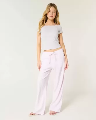 Schlupfhose aus Leinenmischung