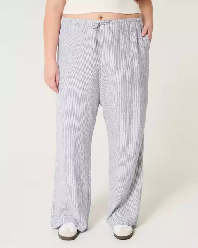 Schlupfhose aus Leinenmischung Schlupfhose aus Leinenmischung