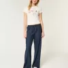 Schlupfhose mit weitem Bein Schlupfhose mit weitem Bein