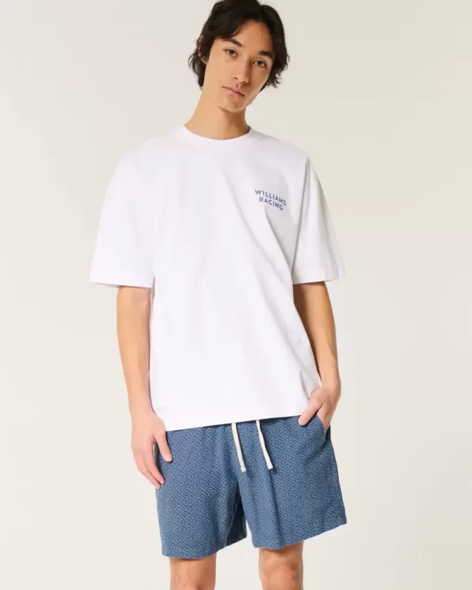 Schlupfshorts aus Leinenmischung Schlupfshorts aus Leinenmischung