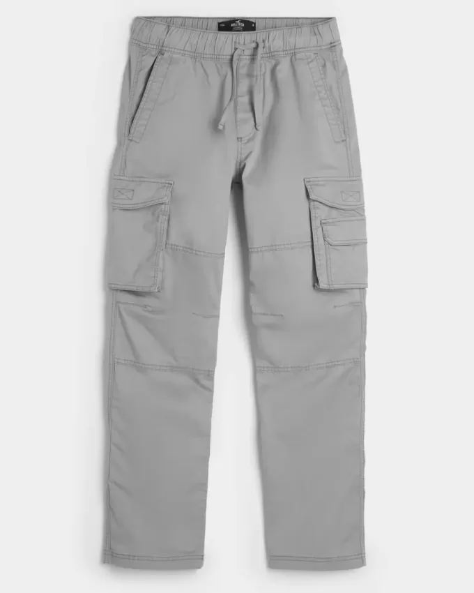 Schmale, gerade Cargohose Schmale, gerade Cargohose