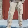 Schmale, gerade Cargohose Schmale, gerade Cargohose