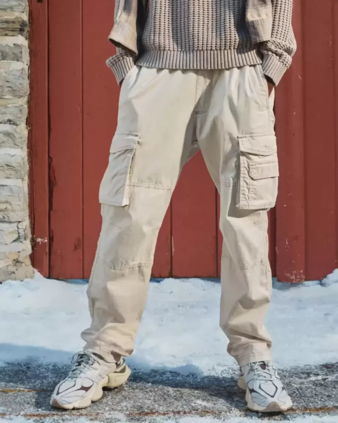 Schmale, gerade Cargohose Schmale, gerade Cargohose