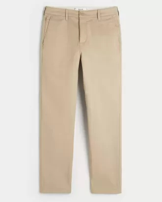 Schmale, gerade Chinohose