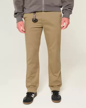 Schmale, gerade Chinohose
