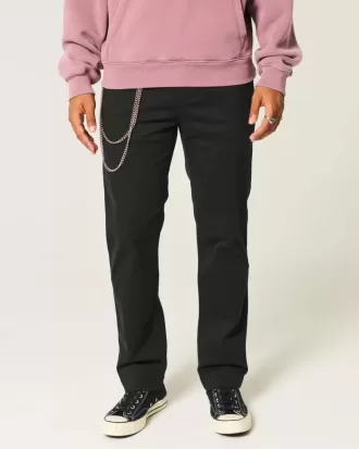 Schmale, gerade Chinohose