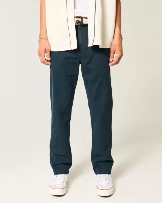 Schmale, gerade Chinohose