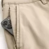 Schmale, gerade Chinohose