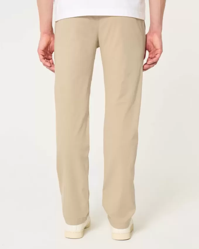 Schmale, gerade Chinohose