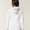 Schmaler Kapuzenpullover mit Reißverschluss und Grafik „2001“