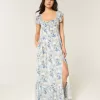 Schulterfreies Maxikleid Schulterfreies Maxikleid
